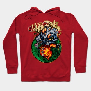 White Zombie Design Hoodie